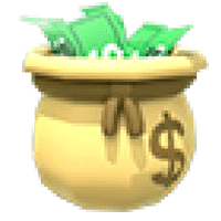 Sack of Cash  - Ultra-Rare from Accessory Chest